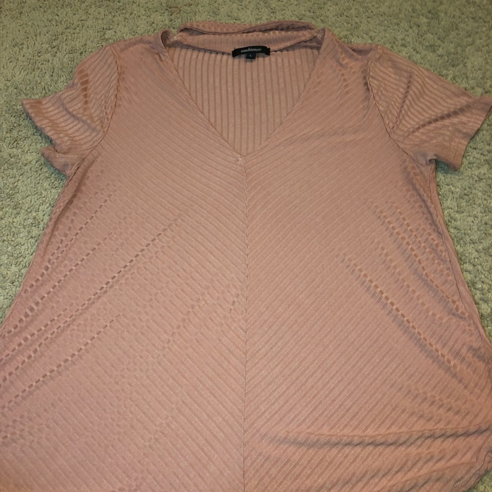 Light mauve pink shirt